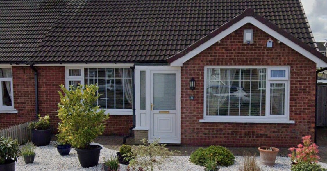 Home exterior improvements including windows and building work