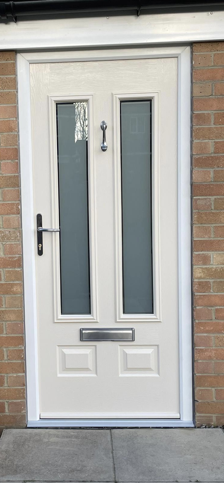 Finished door installation
